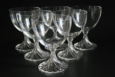 LOT DE 6 VERRES EN CRISTAL LALIQUE RAMBOUILLET