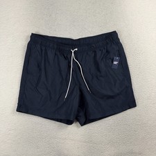 Lands' End Mens Volley Swim Trunks XXL 41x5 Navy Shorts NWT Summer Beach