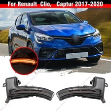 Spiegelblinker Blinker Blinkleuchte Schwarz für Nissan Micra Renault Clio 17-20