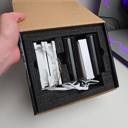 Thermalright Peerless Assassin 120 Black CPU Cooler with dual white RGB Fans - Afbeelding 7 van 8