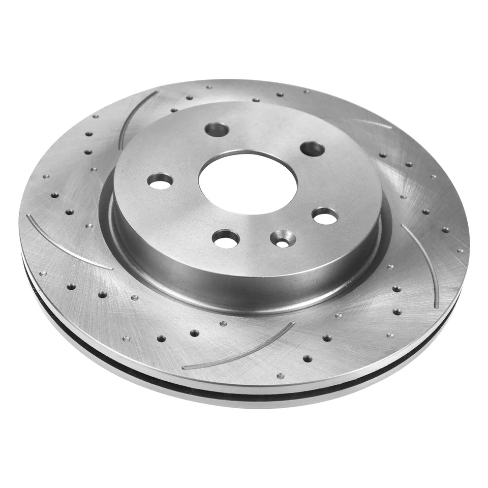 315mm Rear Drilled Disc Rotors Brake Pads Kit for LaCrosse Regal Impala Malibu Foto 3 de 4