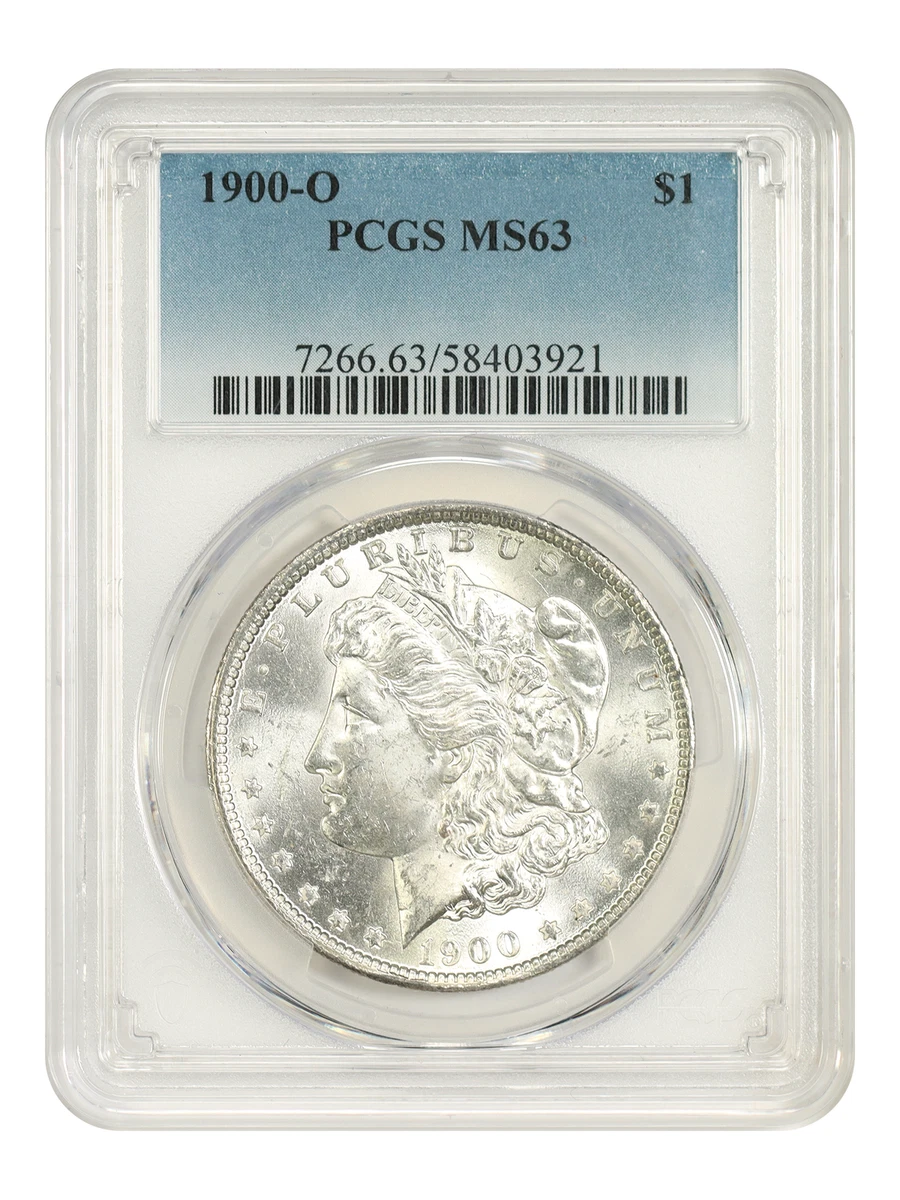 MS 63 Graded 1900 Year Morgan US Dollars (1878-1921) for sale | eBay
