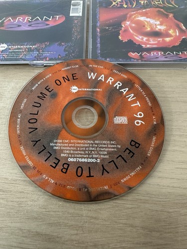 Warrant 96: Belly To Belly Volume One - CD 1996 CMC International - 0607686200-2 - Picture 2 of 8