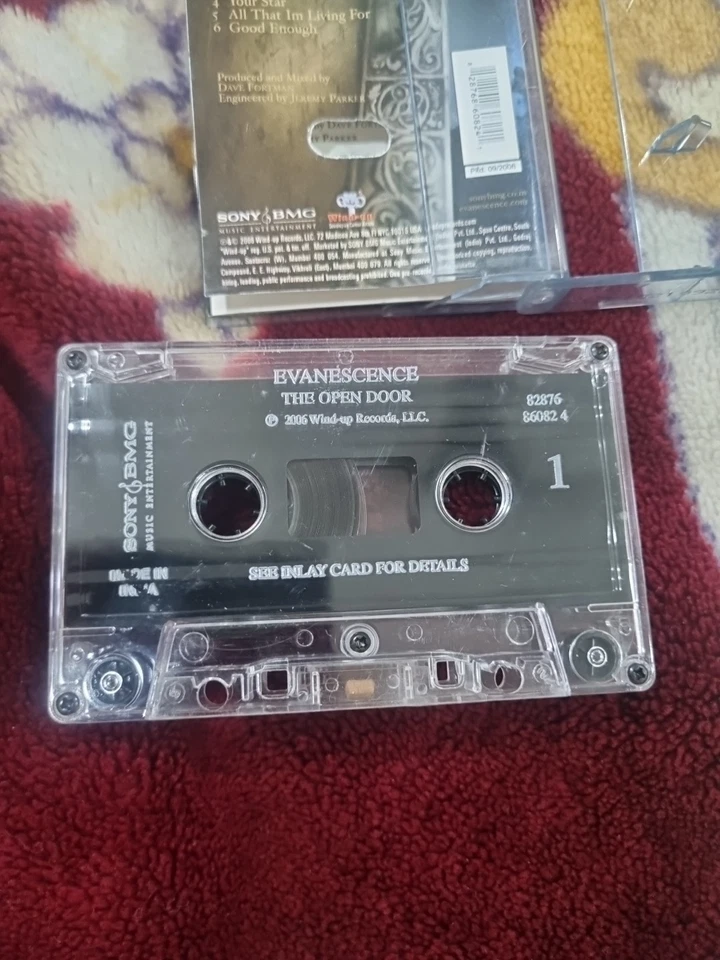 Evanescence - The Open Door INDIA MADE CASSETTE RARE tape Foto 4 de 4
