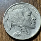 1937-D Buffalo Nickels Actual Nickel good Condition Upgrade Your Collection