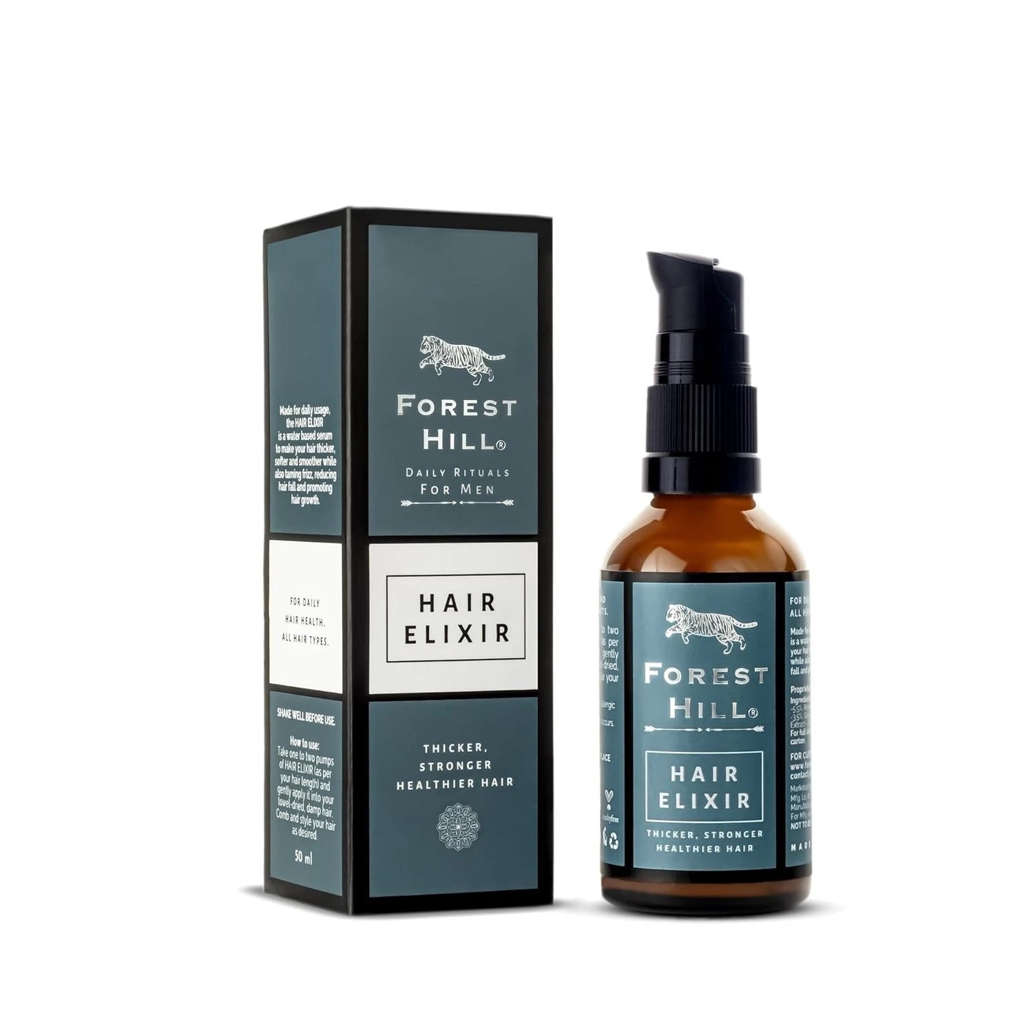 Forest Hill Hair Elixir Serum For Men All Types Hair 50ml