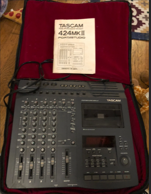 Tascam Portastudio 424 MKII MK2 Vintage Analog Cassette 4 Track
