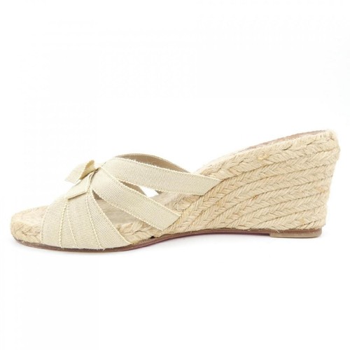 Christian Louboutin Heels Sandals Beige Gold Size 38 US About8 For Women - Picture 4 of 24