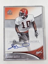 2006 SP Authentic Reggie McNeal Rookie Auto Bengals Card Serial 069 1175. rookie card picture