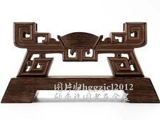 Wenge Wood Sword Knife Blade Dagger Cane Gun Holder Stand Display Rack Home Deco