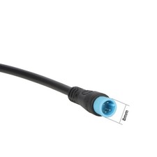 M8 Waterproof 4 Pin Cable 60cm and 100cm 3.85mm Wire for Scooter Connectors