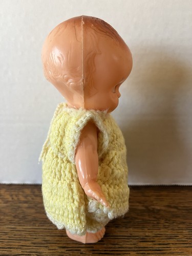 Irwin Kewpie Doll Moveable Arms Hard Plastic Made USA Vintage Toy Collectible - Picture 4 of 7