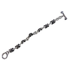 Men's Stainless Steel Cross Bracelet