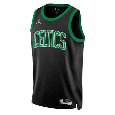 Nike Herren Boston Celtics Basketball Weste Trikot / Blanko / Grün / UVP 90£