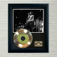 Deep Purple "Hush" Framed 45 Gold Record Display
