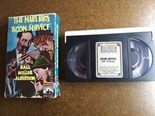 The Marx Bros. "Room Service" Beta Betamax Tape, B/W Movie, Lucille Ball
