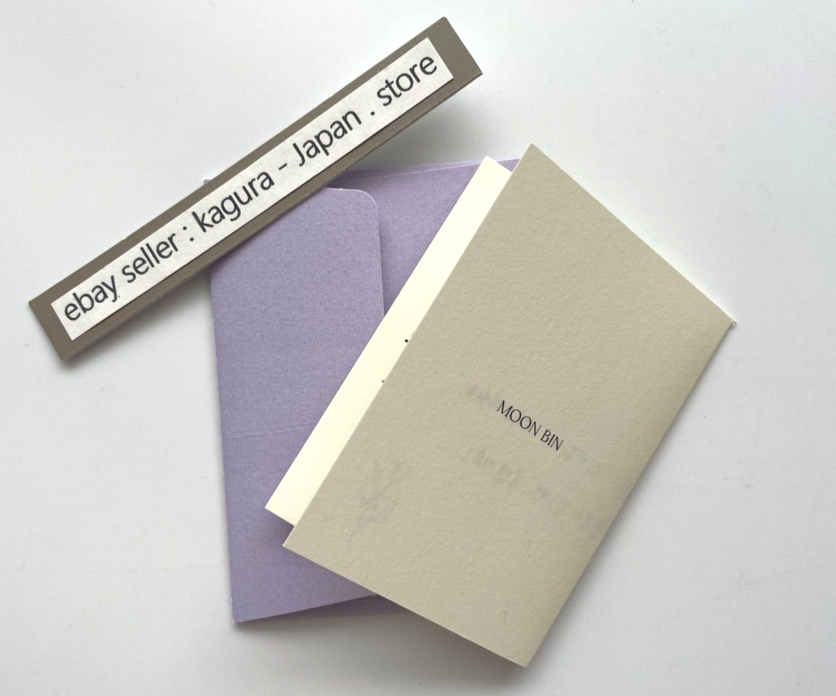 ASTRO MOONBIN MOON BIN ONE&ONLY Album CD Photocards Message Card