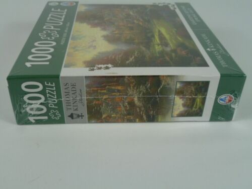 Thomas Kinkade 1000 Piece Jigsaw Puzzle - Gardens Beyond Spring Gate - Picture 4 of 6