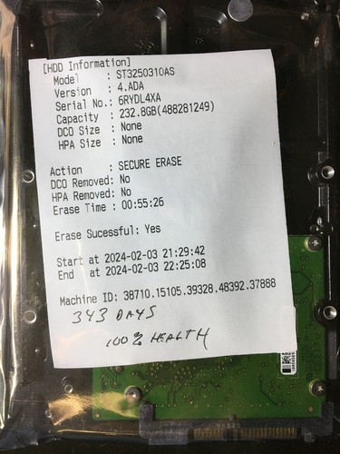 Seagate 3.5" SATA Storage Drives! Tested, Erased, Ready to go! Great Deal! - Picture 17 of 34