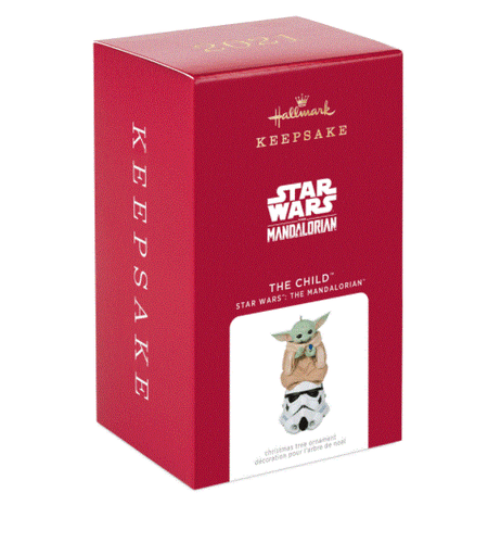 2021 HALLMARK - THE CHILD GROGU - STAR WARS THE MANDALORIAN - MINT IN BOX - Bild 3 von 4