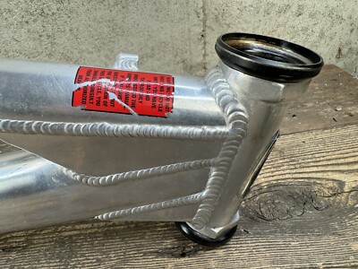 Cadre BMX Powerlite P-17 20" Chromé Old School - Fourche Incluse, Style Mid School
