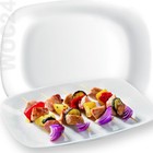 Servierteller Servierplatte Opal Käse Sushi Steak Kuchen Platte Teller Gusto