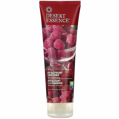 Desert Essence, Conditioner, rote Himbeere, 8 flüssige Unzen (237 ml) Versand am selben Tag