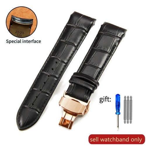 Banda de reloj de cuero genuino para hebilla Tissot COUTURIER T035 T035617 627 T035439 - Imagen 17 de 36