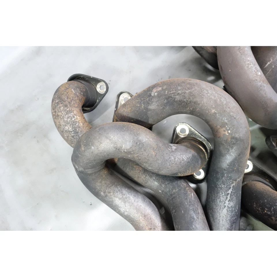 Par de cabezales colector de escape de fábrica dañado 08-10 BMW E90 M3 ///M S65 V8 Foto 3 de 4