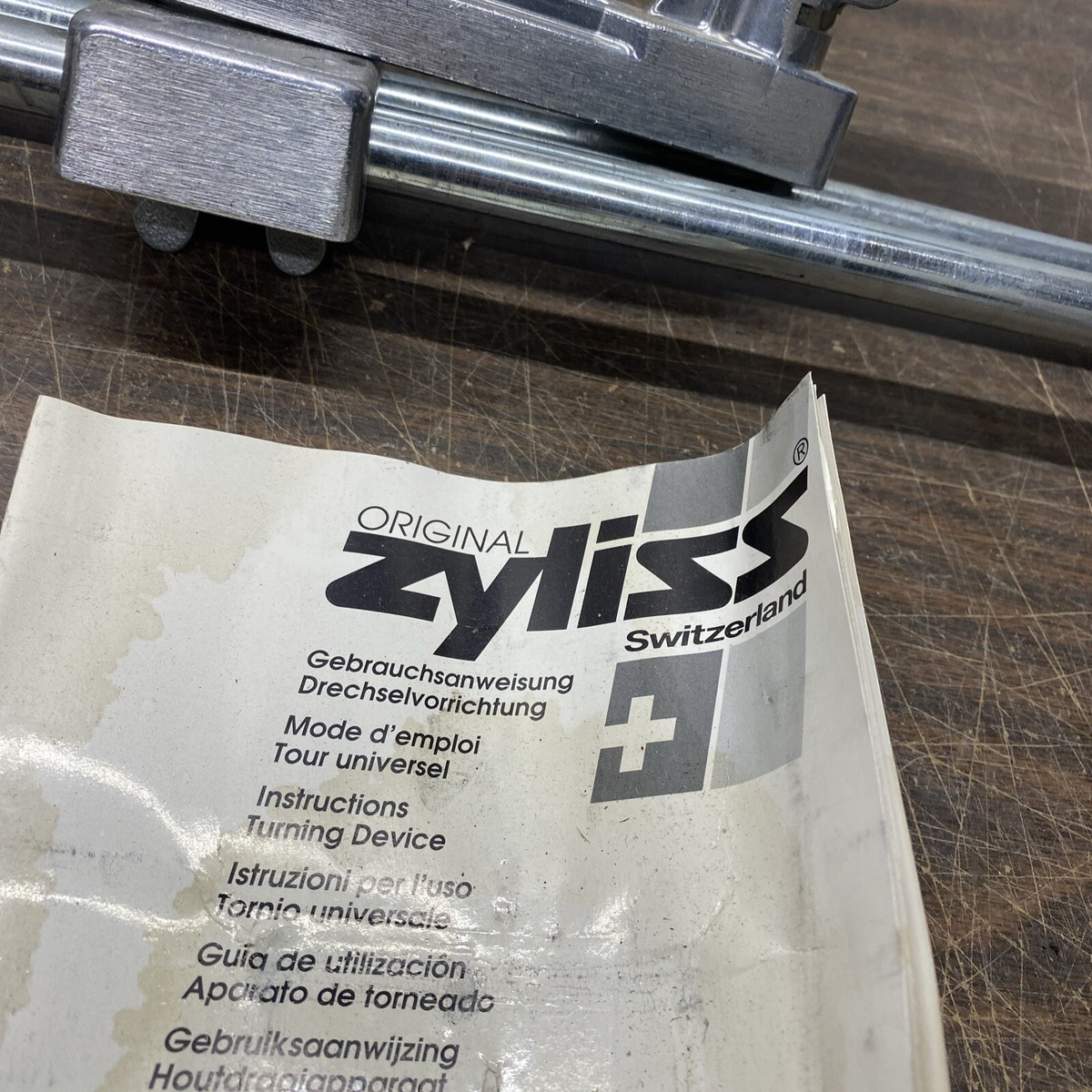 ZYLISS Drill turning Lathe Switzerland Made WWT-02 | eBay