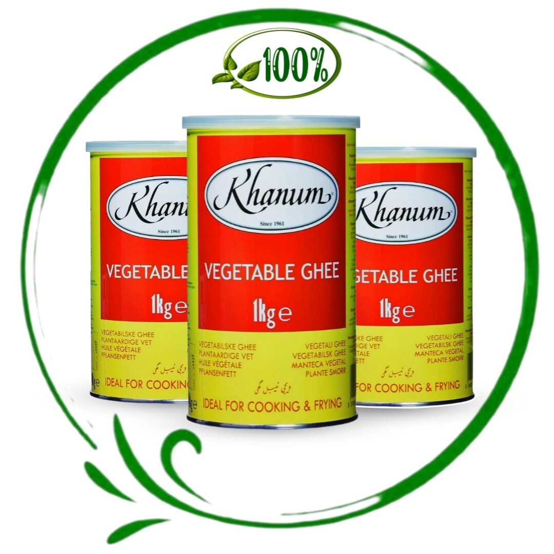 3 kg de Ghee Vegano / Mantequilla Vegetal / Versátil y Aromático 100% Vegetal