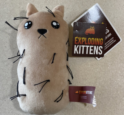 Exploding Kittens Collectible Plush Soft Toy Hairy Potato Cat