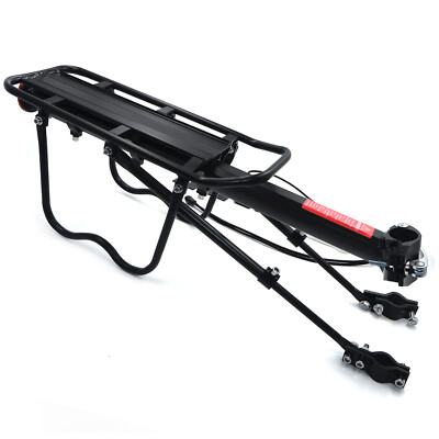 ALUMINIUM VÉLO ARRIÈRE Rack Siège Bagage Porte Bicyclette Envoie Montagne Panier EUR 30,05 - FR