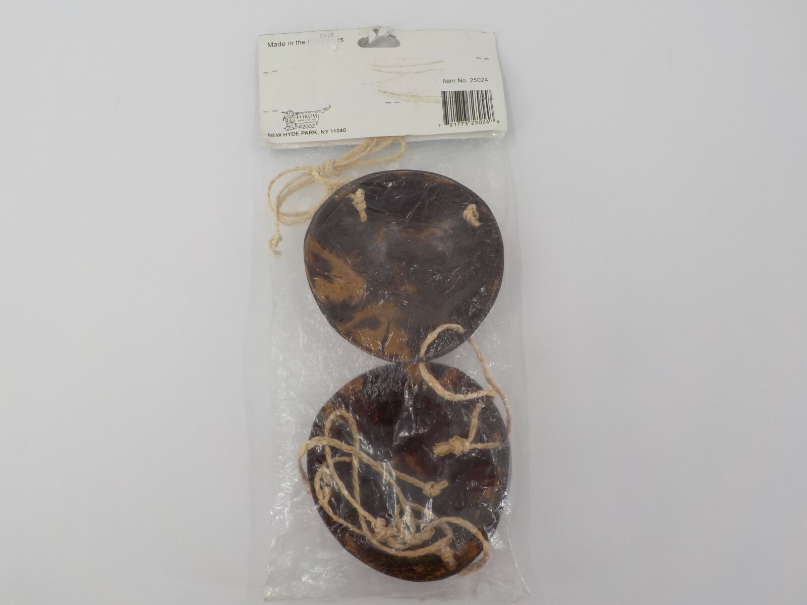 FORUM NOVELTIES HAWAIIAN LUAU BIKINI TOP COCONUT BRA PARTY ACCESSORIES HAWAIINWD