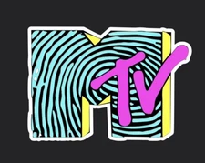 MTV Vinyl Sticker/Decal - Music Television - 80's - 90's - Videos - Reality TV