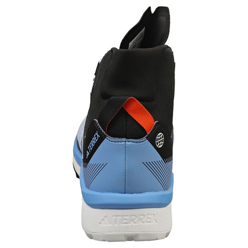 adidas Terrex Skychaser Tech Gore-tex Unisex Hiking Boots in Blue Black - Picture 4 of 8