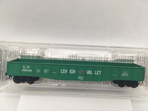 Spur N Micro-Trains MTL 46380 LV Lehigh Valley Railroad 50' Gondola #37048