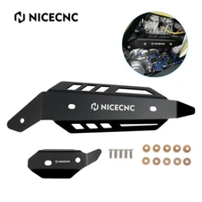 NICECNC Exhaust Guard Muffler Pipe Cover Shield For Yamaha Raptor 700R 2015-2023