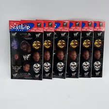 Vintage WWF Attitude Stickers 2000 American Greetings Stone Cold Rock Lot Of 6Pc