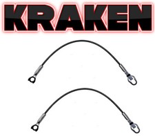 Tailgate Cables Straps For Dodge Ram Truck 1500 2500 3500 Pair 2012 2013 2014