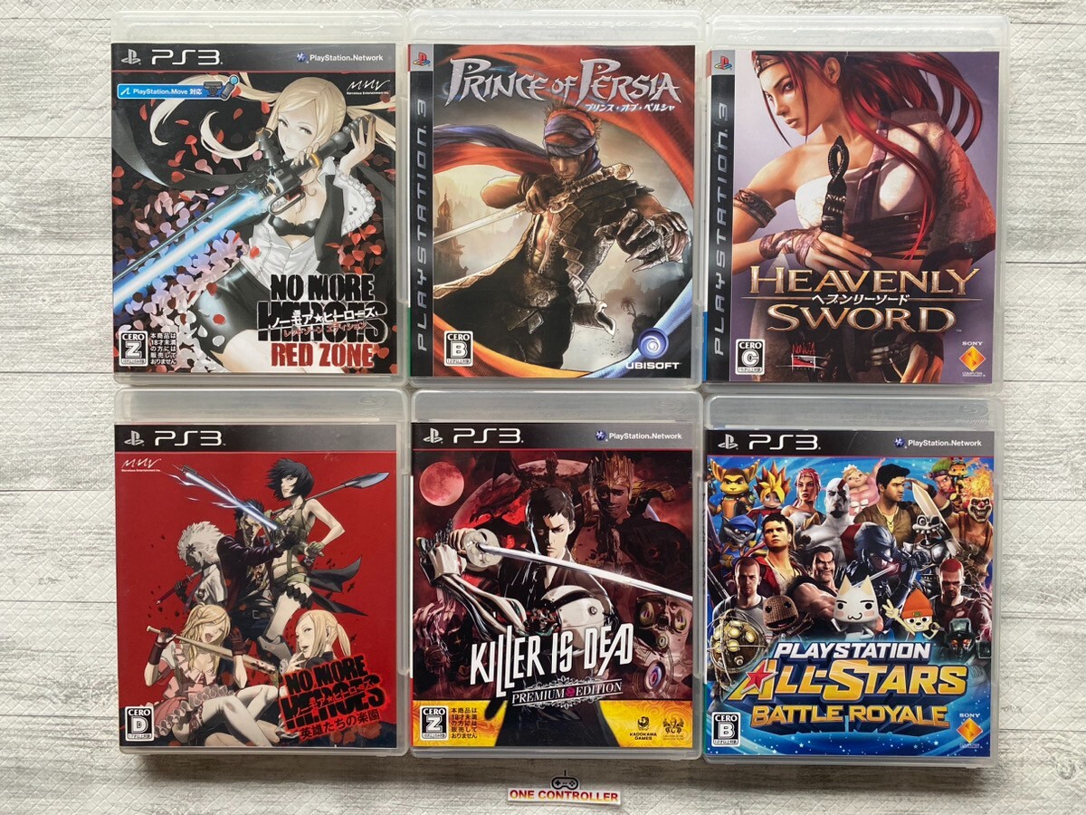 SONY PS3 No More Heroes & Prince of Persia Killer is Dead Heavenly