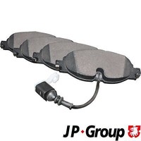 JP Group 1163609510 Bremsbelagsatz, Scheibenbremse FüR Audi Seat Skoda VW