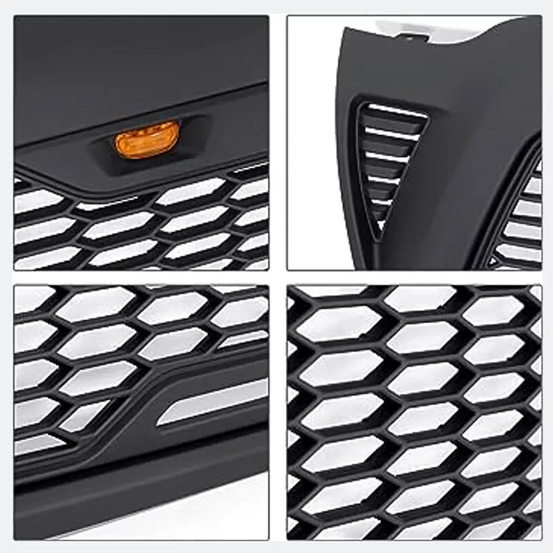Front Grille for Tacoma 2005-2011 Bumper Hood Honeycomb Grill W/ LED Accessories Front Grille for Tacoma 2005-2011 Bumper Hood Honeycomb Grill W/ LED Accessories