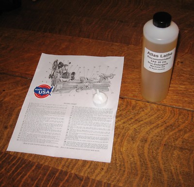  ATLAS LATHE MACHINE OIL ISO68 /20W CITGO USA 1 PINT 16  OZ  See description   