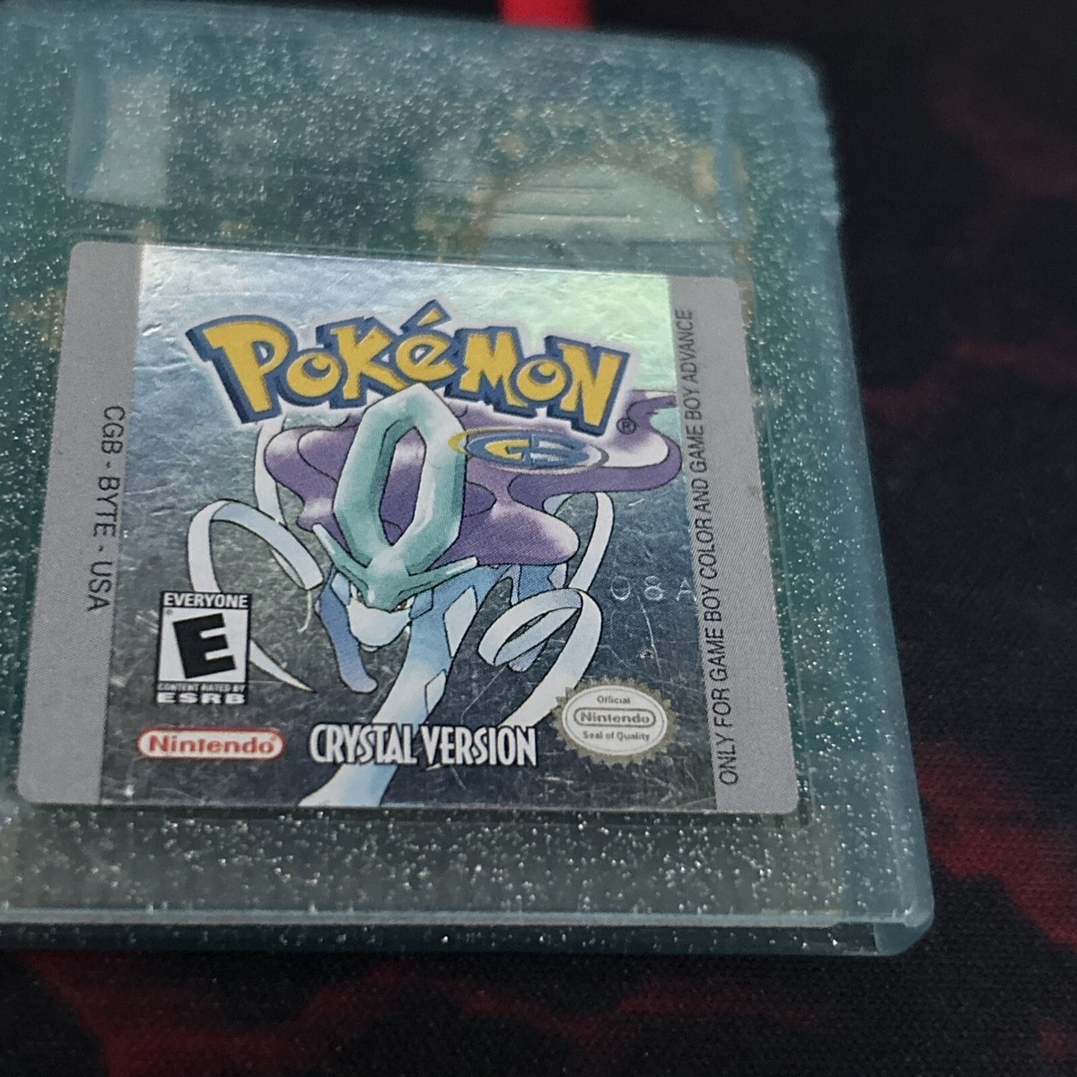 Pokemon Crystal Version - Authentic - Misprint Box Cleaned And New