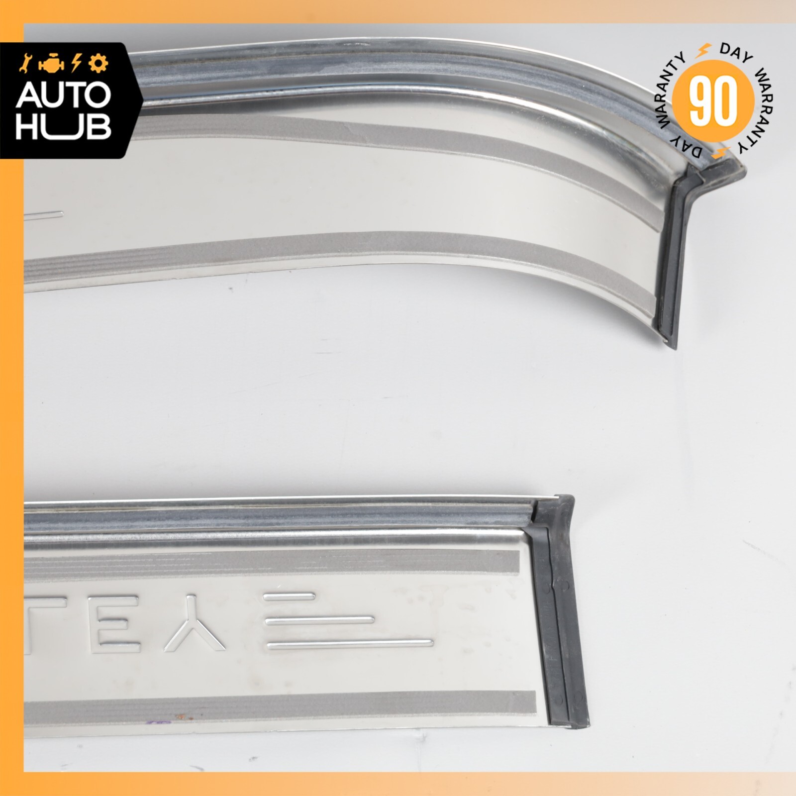 06-13 Bentley Continental Flying Spur Front & Rear Side Door Step Sill Set OEM