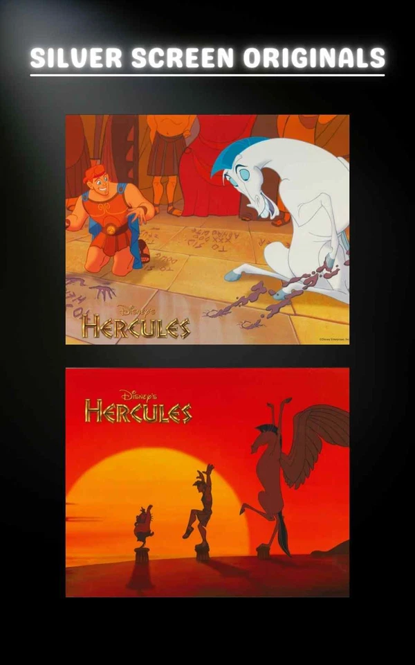 Hercules 12x ORIGINAL US Lobby Cards Stills Walt Disney 1997 - Image 4 of 4