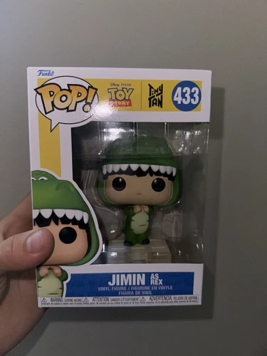 Toy Story x TinyTAN BTS Jimin as Rex Funko Pop! Vinyl Figure #433 In Hand