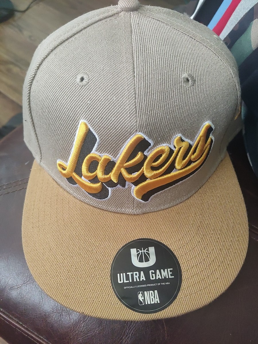 Los Angeles LA Lakers NBA Ultra Game Adjustable Snapback Trucker