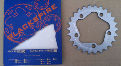 Blackspire Pro Kettenblatt, 74mm Lochkreis, 26 Zähne, 8-fach, silber, NEU
